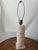 Modern Vintage Table Lamp in Alabaster with Black Lampshade, 1960s For Sale - Image 3 of 6