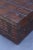 A 19th-Century British Colonial Anglo-Indian solid teak and iron bound trunk. It is the perfect coffee table size and...