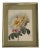Paul De Longpre 1905 Framed Yellow Roses Lithograph Printed by the Grey Litho. Company, New York For Sale