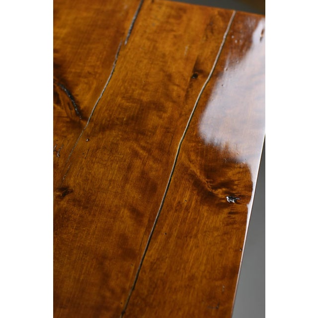 Walnut Side Table with Drawer For Sale - Image 15 of 18