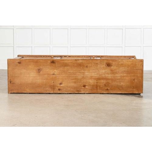 Brown 19th Century English Pine Dresser Base, 1880s For Sale - Image 8 of 15