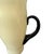Rare Attributed to Carder Steuben Ivory & Mirror Black Iced Tea Set, c.1930s – Pitcher & 7 Tumblers For Sale - Image 12 of 13