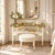 Metal Mid-Century Modern Italian Vanity Dressing Table by Alberti Reggio & Scaioli for Consorzio Esposizione Mobili Cantù, 1959 For Sale - Image 7 of 11