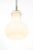 1970s Large German Pendant Light in White Opal Glass from Peill & Putzler, 1970 For Sale - Image 5 of 10