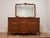 An elegant dresser with coordinating mirror likely by Broyhill or Caldwell, dating to circa 1960s. The only marking we...