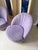 Art Deco 1970s Pair of Milo Baughman Clam Shell Swivel Chairs in Lilac For Sale - Image 3 of 11