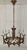 Brutalist 7-Light Chandelier in Bronze and Brass, 1960s, in Very Good conditions. Designed 1960 to 1969 European Plug (up...