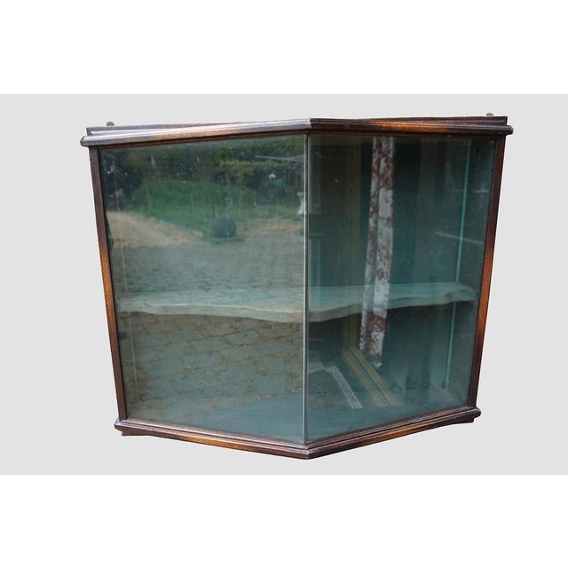 Vintage Art Deco Hanging Wall Display Cabinet, 1930s For Sale - Image 10 of 10