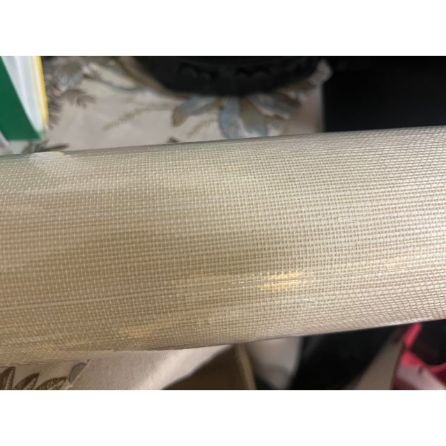 Beautiful soft cream grass cloth Tight weave very light cream grasscloth with out a lot of variations.Beautiful Backdrop...