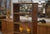Wood Faux Leather Studded Shelf, 2000s For Sale - Image 7 of 9