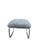 Metal MCM Milo Baughman Cantilever Chair & Ottoman For Sale - Image 7 of 8