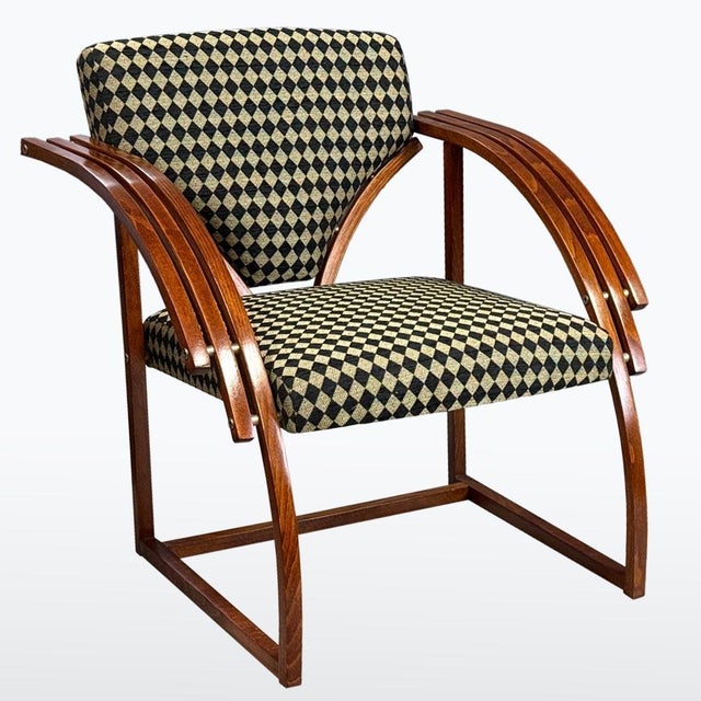 Armchairs, Hungary, 1980s, Set of 2 For Sale - Image 4 of 12