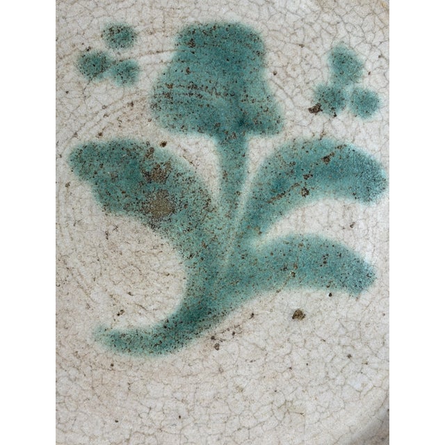 Green Large Antique Granada Green Majolica Bowl, 1800s For Sale - Image 8 of 10