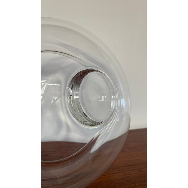 1950s Danish Provence Glass Bowl by Per Lütken for Holmegaard, 1950s For Sale - Image 5 of 15
