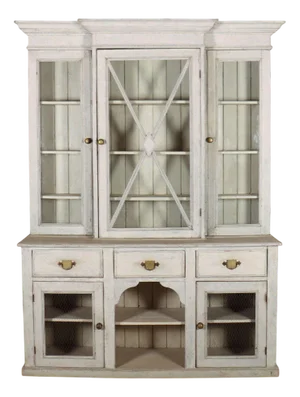 English Breakfront Kitchen Dresser