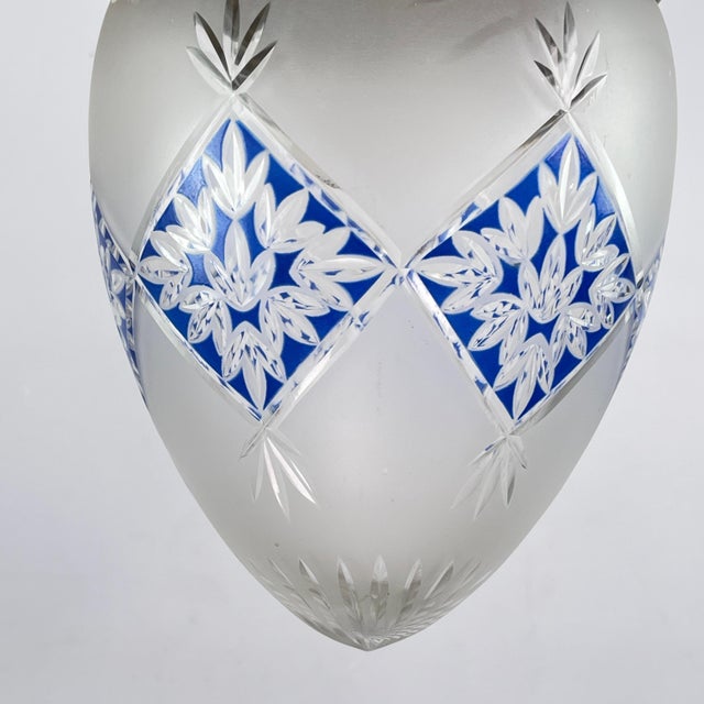 Gold Art Nouveau Hanging Lamp in Bronze, 1890s For Sale - Image 8 of 9