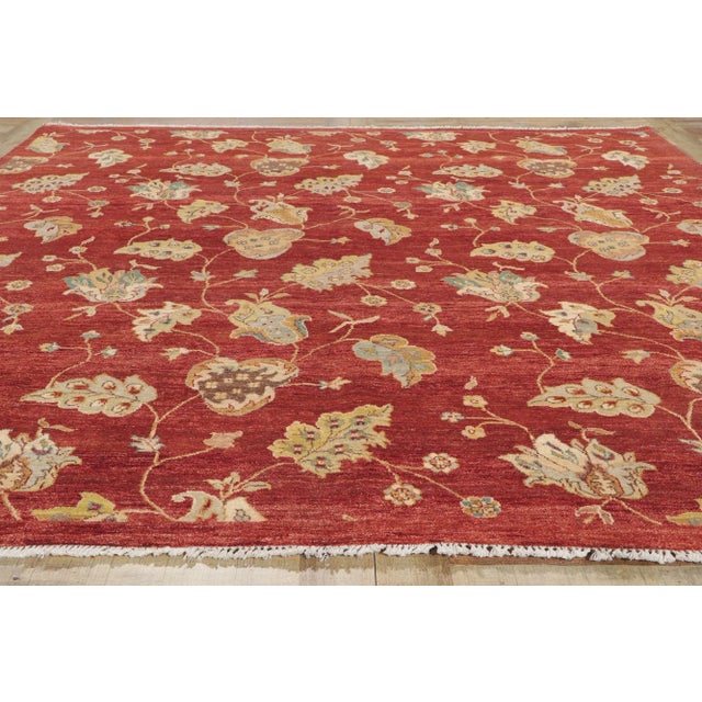 Scarlet Scarlet Vineyard Transitional Area Rug - 08'00 X 08'03 For Sale - Image 8 of 9