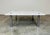 1960s Mid-Century Carrara Marble Square Cocktail Table in the Manner of Katavolos For Sale - Image 5 of 10
