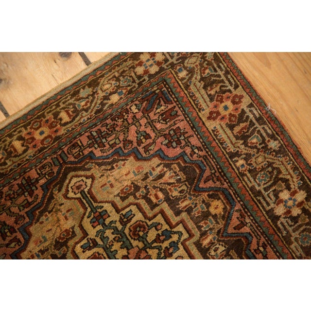 Vintage Josan Sarouk Square Rug Mat - 1'10" x 2' For Sale - Image 13 of 13