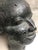 Gold African Bronze Head Sculpture For Sale - Image 8 of 12