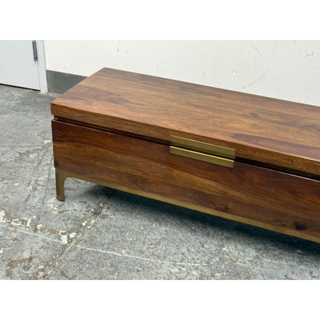 Crate & Barrel Crate & Barrel Jada Trunk For Sale - Image 4 of 12