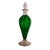 A masterpiece of artistry, this hand-blown glass perfume bottle captures the opulence of Venetian glasswork, shimmering in...