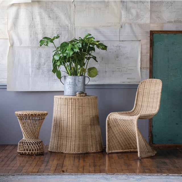 New special order item. Not vintage. The supple shape of the Context Side Table extends from floor to tabletop. Made of a...