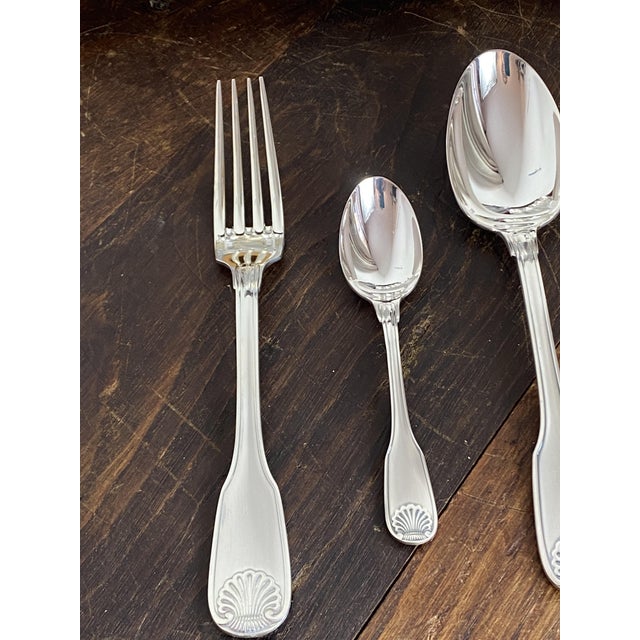 Vendôme Collection 44-Piece Cutlery Set from Christofle, 1950s, Set of 44 For Sale - Image 9 of 18
