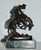 Miniature Frederic Remington Rattlesnake Bronze Sculpture Green Marble Base Mini For Sale - Image 13 of 18