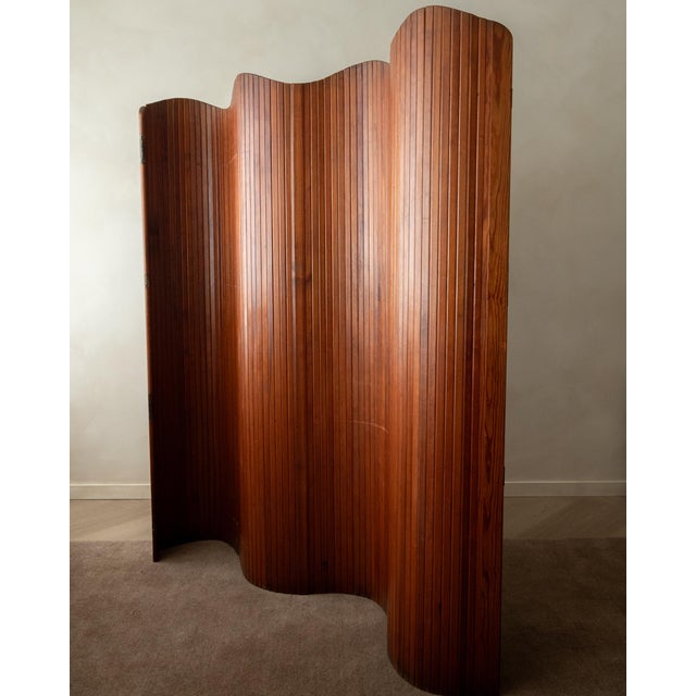 Art Deco Pine Room Divider by Jomain Baumann for Baumann, France, 1930s For Sale - Image 4 of 18