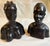 Early 20th Century Early 20th Century African Busts, Male and Female For Sale - Image 5 of 6