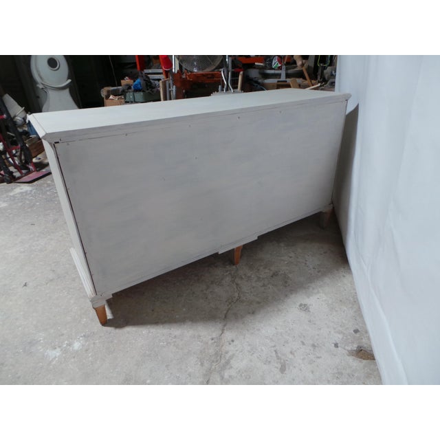 Gustavian Style Twelve Drawer Dresser For Sale - Image 9 of 10