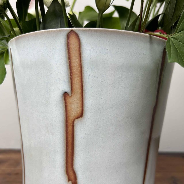 Vintage Ikebana Flower Vase in Ceramic, 1960s For Sale - Image 14 of 18