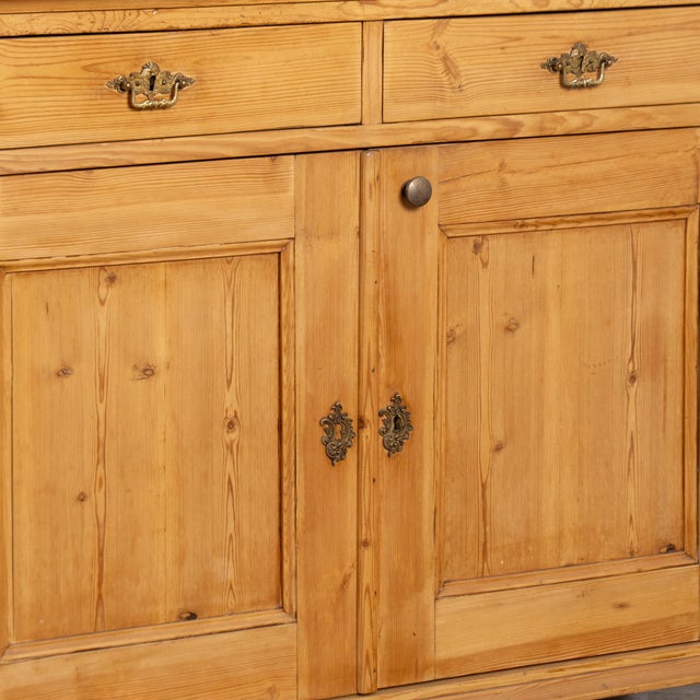 19th Century Danish Pine Sideboard Cabinet For Sale - Image 10 of 13