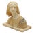 Giuseppe Bessi Jeanne D’Arc Antique Marble Bust Sculpture For Sale