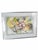 1989 Signed Abstract Floral Watercolor in New Silver-Tone Frame For Sale - Image 12 of 16