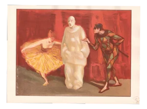 Henri-Gabriel Ibels, Pantomime, 1898, Original Lithograph