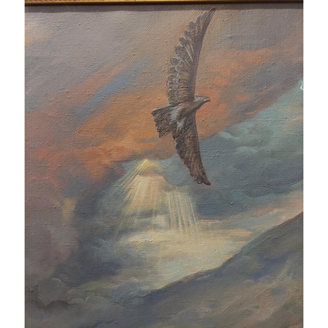 1994 Andrey Klimenko Fantasy Oil Painting " Crusade ", Framed For Sale - Image 4 of 11