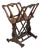 Antique American Victorian Carved Black Walnut Adjustable Folio Print Stand For Sale