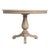 2020s Danielle 44 in. W Round Marble and Wood Pedestal Dining Table, Sandalwood Beige For Sale - Image 5 of 7