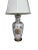 1920s White Chinese Export Samson Armorial Lamp With Order of the Garter Decoration For Sale - Image 4 of 7
