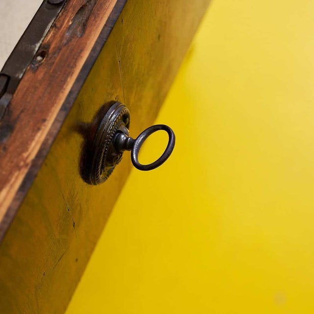 Wood Empire Chest of Drawers Veneered in Walnut For Sale - Image 7 of 18