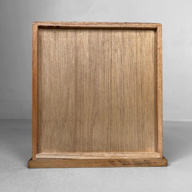 Yakusugi Wooden Jewelry Cabinet, 1970s For Sale - Image 11 of 12