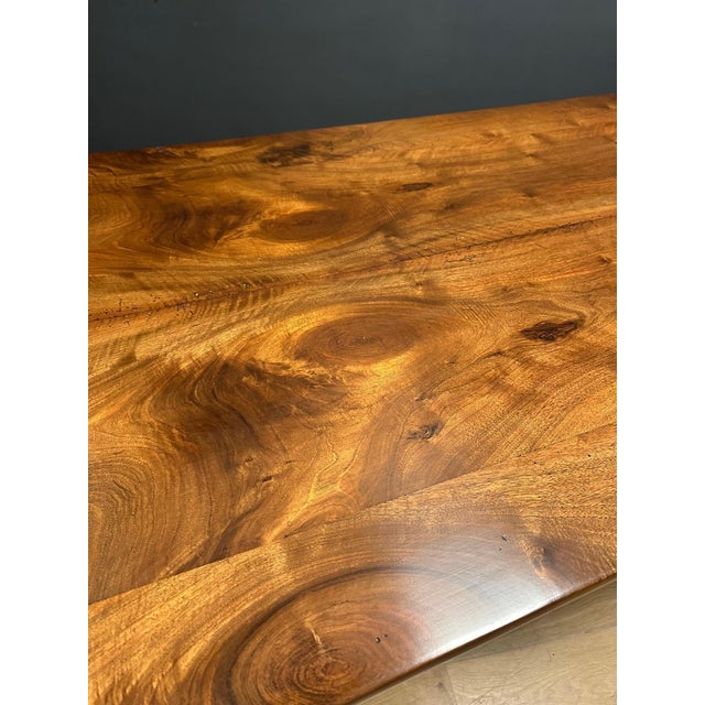 Large French Table in Walnut For Sale - Image 14 of 16