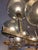 Antique Chandelier in Chrome and Glass by Holger Johansson, 1890s For Sale - Image 6 of 14