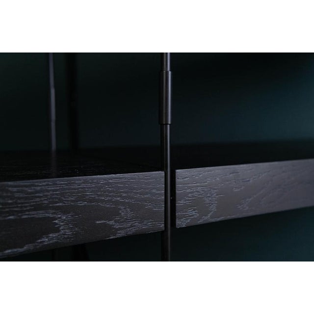 Black Shelving System from Kaschkasch Cologne For Sale - Image 8 of 18