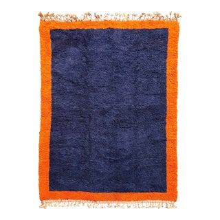 New Handmade Moroccan Mrirt Rug 200x300 Cm For Sale