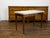 Wood French 19th Century Walnut Table with Marble Top, Single Drawer and Tapered Legs For Sale - Image 7 of 10