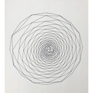 1991 William Glen Davis Tessellating Drawing For Sale