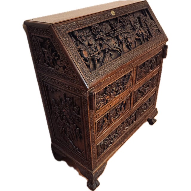 Chinese 20th Century Chinese Writing Desk For Sale - Image 3 of 6